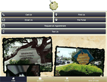 Tablet Screenshot of griffithanimalhospital.com